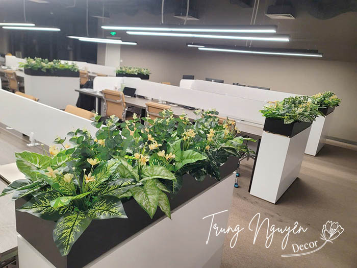 Cây giả sang đẹp cho văn phòng giá rẻ