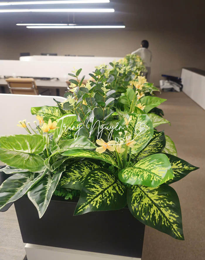Cây giả sang đẹp cho văn phòng giá rẻ