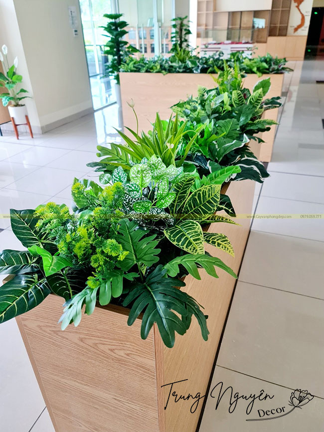 Cành Lá Giả 7 Cuống