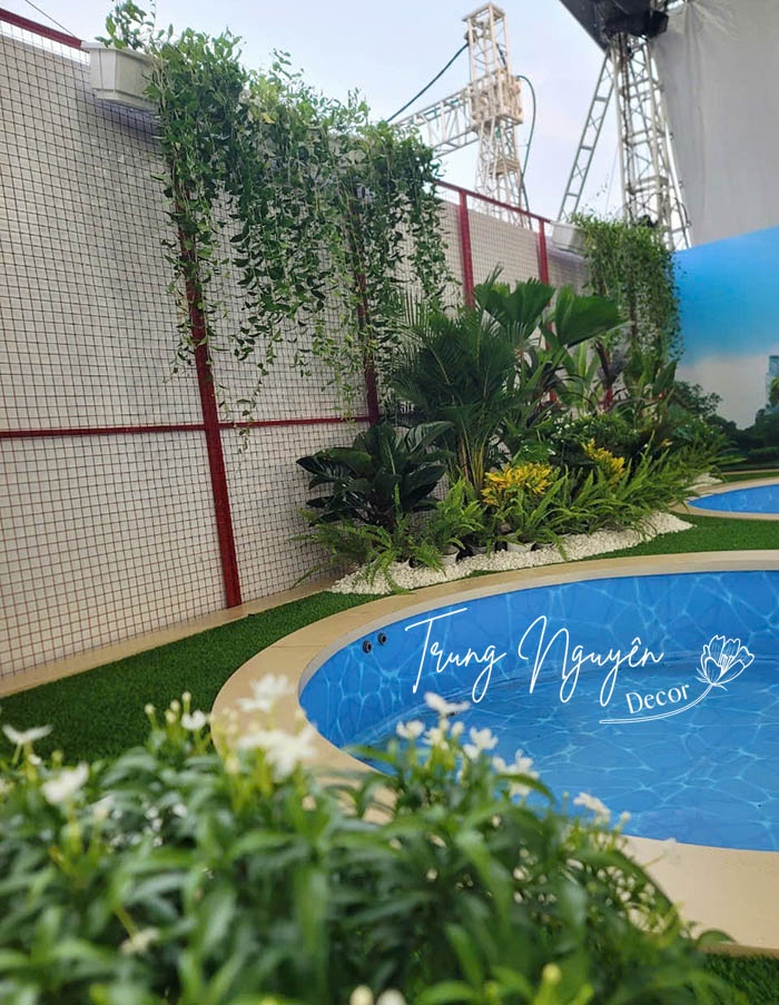 Cho thuê cây sự kiện giải chạy Marathon của Techcombank