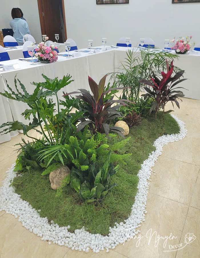 Tiểu cảnh cây xanh cho thuê sự kiện