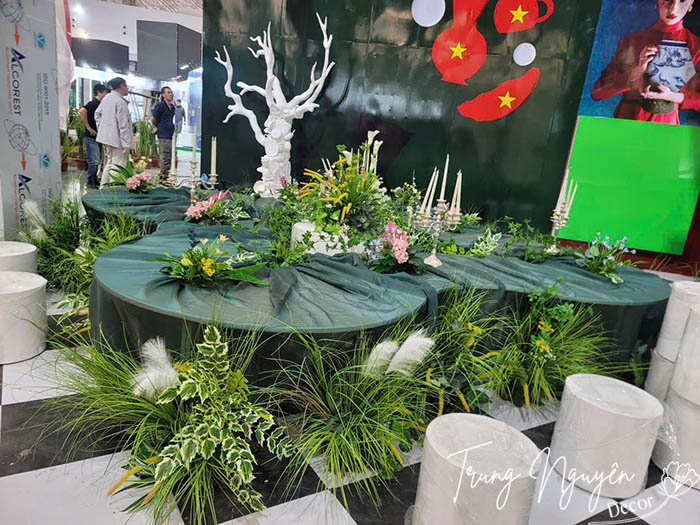 Cây giả Decor cho thuê sự kiện