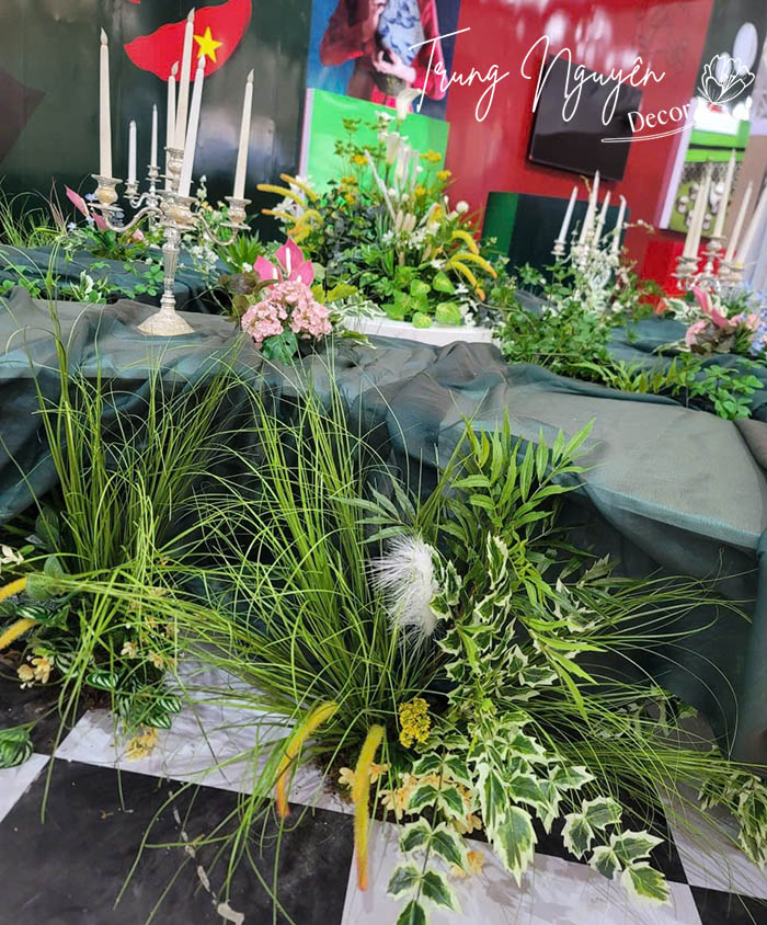 Cây giả Decor cho thuê sự kiện