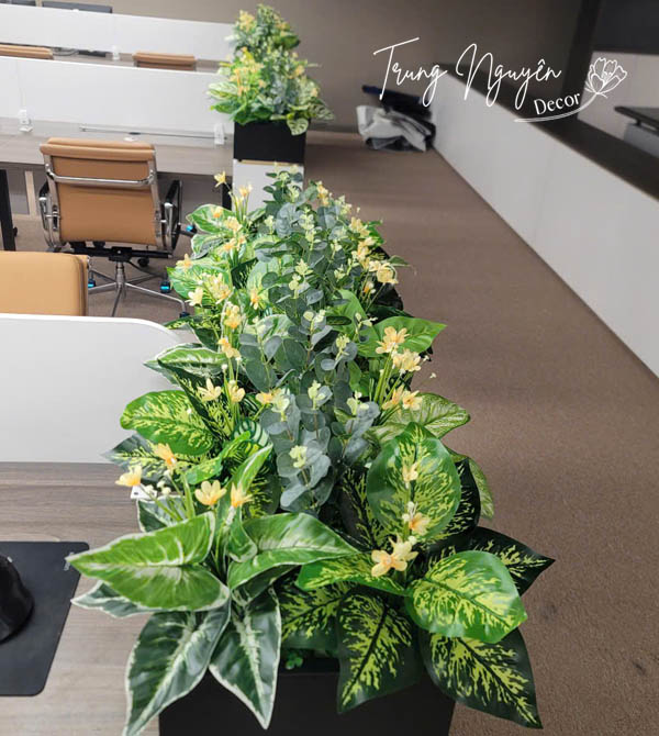 Cây giả sang đẹp cho văn phòng giá rẻ
