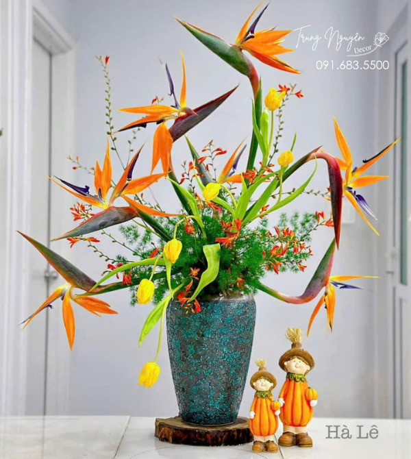 Cây hoa Thiên Điểu Mỏ Hạc