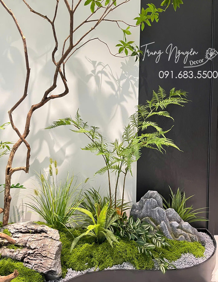Cây Giả Góc Nhà Decor Đơn Giản Mà Đẹp Bất Ngờ
