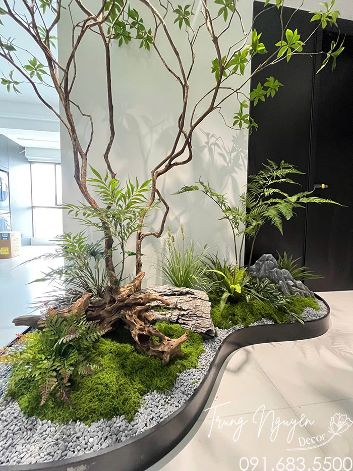 Cây Giả Góc Nhà Decor Đơn Giản Mà Đẹp Bất Ngờ